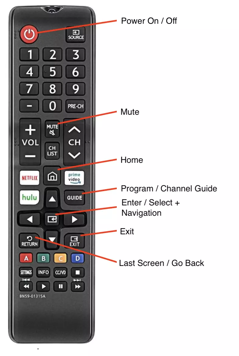 SAMSUNG Remote